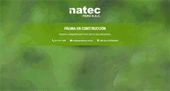 Desktop Screenshot of inatec.com.pe